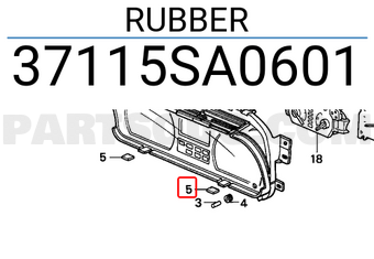 Honda 37115SA0601 RUBBER