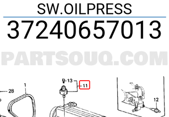 Honda 37240657013 SW.OILPRESS