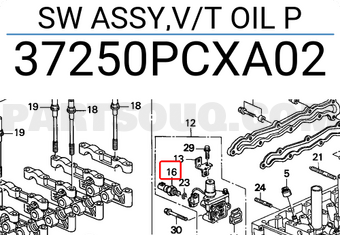 Honda 37250PCXA02 SW ASSY,V/T OIL P