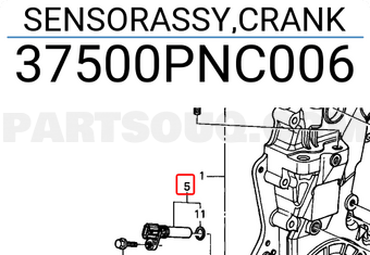 Honda 37500PNC006 SENSORASSY,CRANK