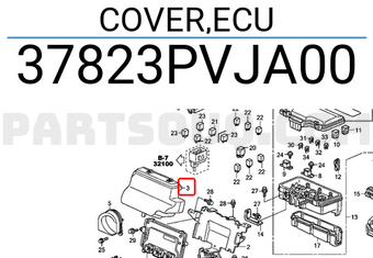 Honda 37823PVJA00 COVER,ECU