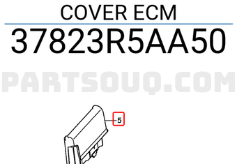 Honda 37823R5AA50 COVER ECM