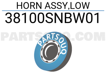 Honda 38100SNBW01 HORN ASSY,LOW