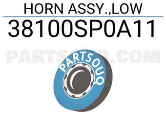 Honda 38100SP0A11 HORN ASSY.,LOW
