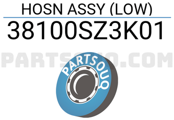 Honda 38100SZ3K01 HOSN ASSY (LOW)
