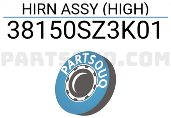 Honda 38150SZ3K01 HIRN ASSY (HIGH)