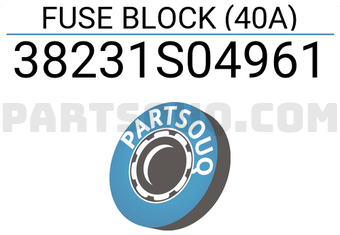 Honda 38231S04961 FUSE BLOCK (40A)