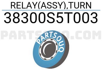 Honda 38300S5T003 RELAY(ASSY),TURN
