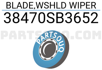 Honda 38470SB3652 BLADE,WSHLD WIPER