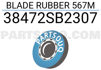 Honda 38472SB2307 BLADE RUBBER 567M