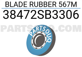 Honda 38472SB3306 BLADE RUBBER 567M
