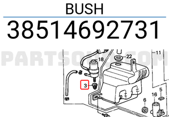 Honda 38514692731 BUSH