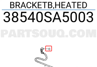 Honda 38540SA5003 BRACKETB,HEATED
