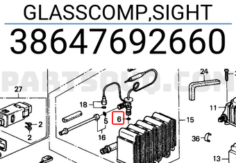 Honda 38647692660 GLASSCOMP,SIGHT