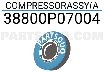 Honda 38800P07004 COMPRESSORASSY(A