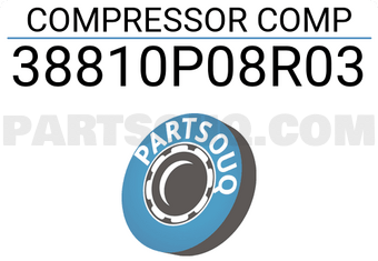 Honda 38810P08R03 COMPRESSOR COMP