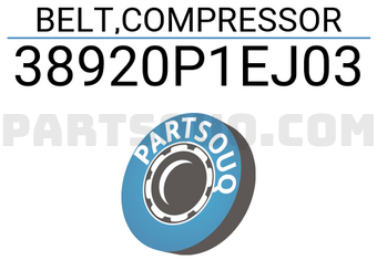 Honda 38920P1EJ03 BELT,COMPRESSOR