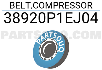 Honda 38920P1EJ04 BELT,COMPRESSOR