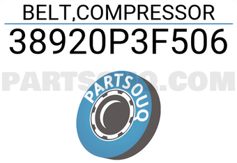 Honda 38920P3F506 BELT,COMPRESSOR