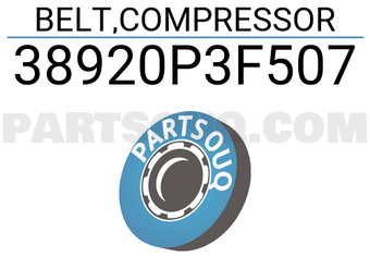 Honda 38920P3F507 BELT,COMPRESSOR