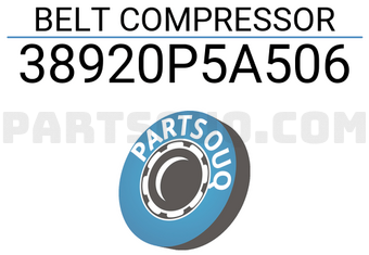 Honda 38920P5A506 BELT COMPRESSOR