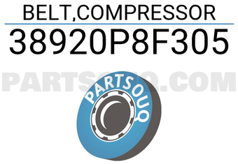 Honda 38920P8F305 BELT,COMPRESSOR