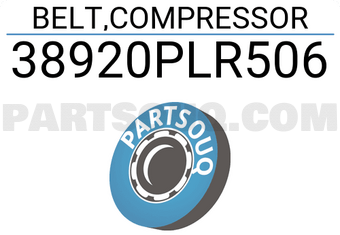 Honda 38920PLR506 BELT,COMPRESSOR