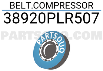 Honda 38920PLR507 BELT,COMPRESSOR