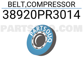 Honda 38920PR3014 BELT,COMPRESSOR