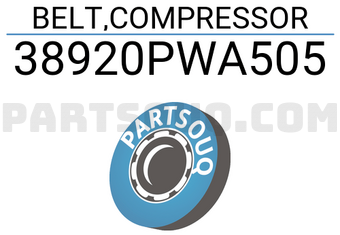 Honda 38920PWA505 BELT,COMPRESSOR