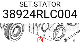 Honda 38924RLC004 SET,STATOR