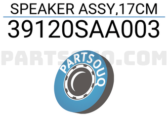 Honda 39120SAA003 SPEAKER ASSY,17CM