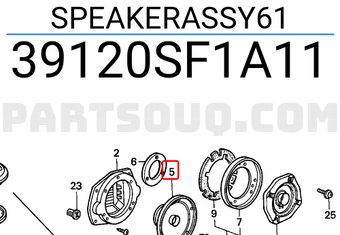 Honda 39120SF1A11 SPEAKERASSY61