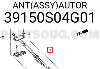 Honda 39150S04G01 ANT(ASSY)AUTOR