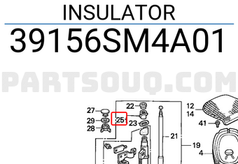 Honda 39156SM4A01 INSULATOR