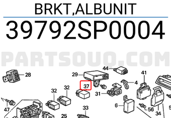 Honda 39792SP0004 BRKT,ALBUNIT