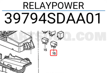 Honda 39794SDAA01 RELAYPOWER
