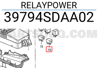 Honda 39794SDAA02 RELAYPOWER