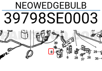 Honda 39798SE0003 NEOWEDGEBULB