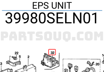 Honda 39980SELN01 EPS UNIT