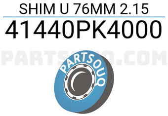 Honda 41440PK4000 SHIM U 76MM 2.15