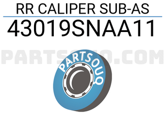 Honda 43019SNAA11 RR CALIPER SUB-AS