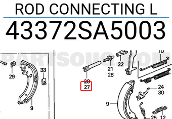 Honda 43372SA5003 ROD CONNECTING L