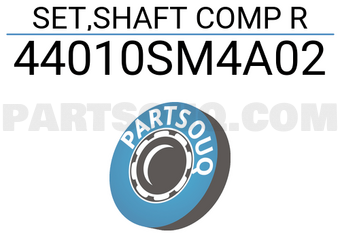 Honda 44010SM4A02 SET,SHAFT COMP R