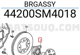 Honda 44200SM4018 BRGASSY