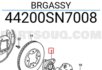Honda 44200SN7008 BRGASSY