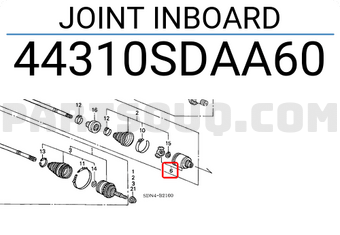 Honda 44310SDAA60 JOINT INBOARD