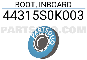 Honda 44315S0K003 BOOT, INBOARD