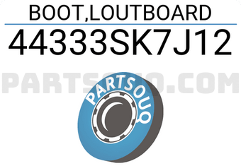 Honda 44333SK7J12 BOOT,LOUTBOARD