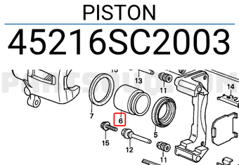Honda 45216SC2003 PISTON